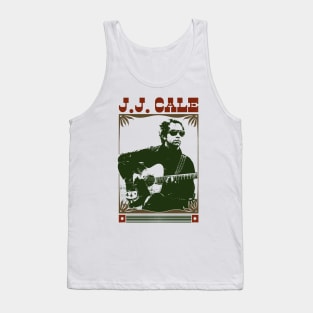 J.J. Cale ---- Retro Fan Design Tank Top